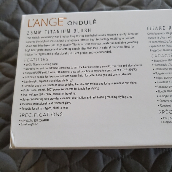 L'ange Curling Wand 25mm (Ondule) - Picture 7 of 7